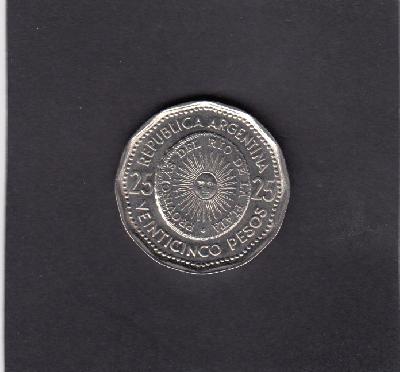 Beschrijving: 25 Pesos SUN